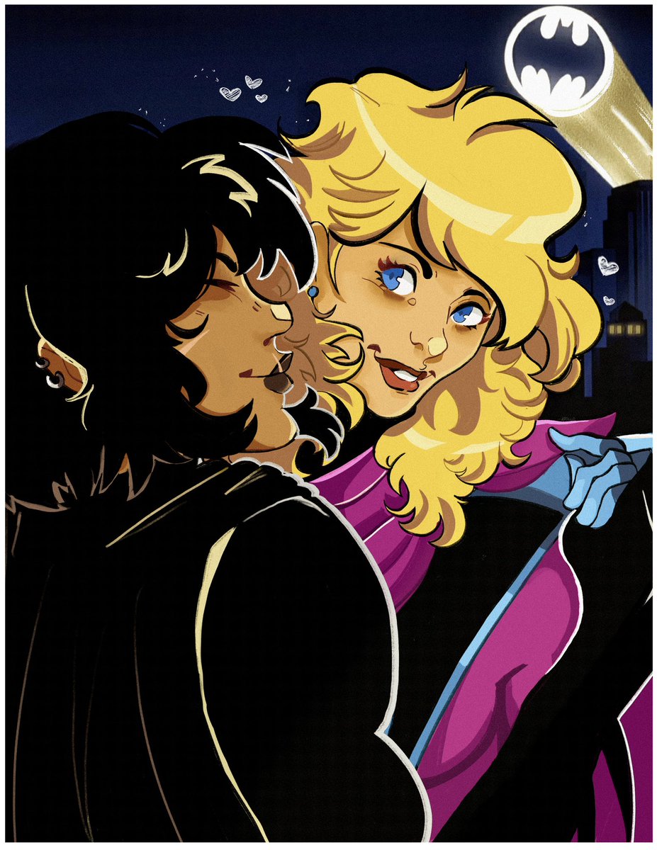 Apollo_Arts_'s tweet image. Rooftop Kisses!!
#dccomics #stephcass #cassandracain #stephaniebrown