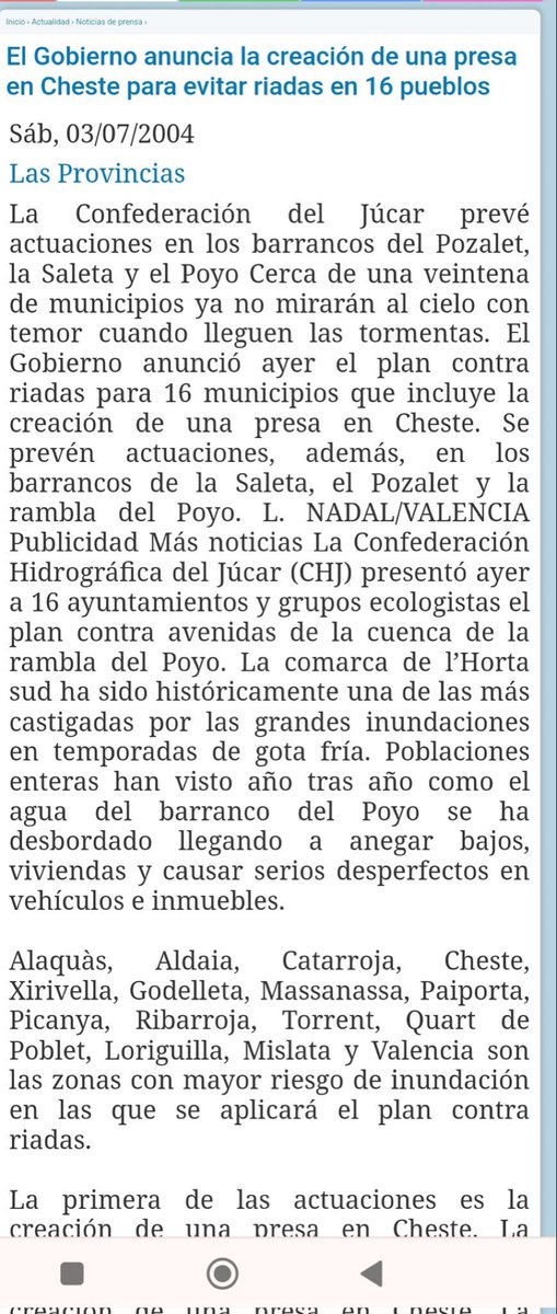Esto no se sabía. Madre mía, lo mismo que en otras zonas como Campo de Cartagena. Tienen que poner setos y cambiar el sentido labores agrícolas .Si esto pasa en Campo Cartagena, en Los Alcazares no se escapa ni el Tato. Que pongan setos. #DANA <a href="/laverdad_es/">laverdad_es</a> <a href="/HerreraenCOPE/">Herrera en COPE</a>