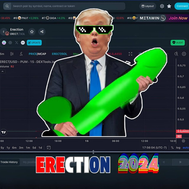 Erection_2024's tweet photo. @DonaldTrump is $ERECT for #ElectionsDay

All hands on deck, or.. ERECTIONS! 🍆
For America! 🇺🇸

/THE_TRUMP_IS_ERECT on $SOL

6SFnKEvsR5nnxHCUMcEmMPQ5mbKxsjUXJcYivXfppump https://t.co/MRHofo6Ef0