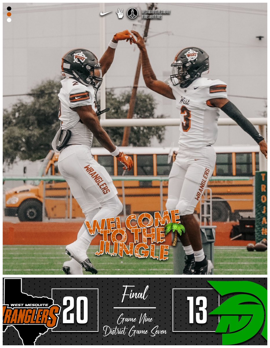 🏆🏈 One Team. Be 1-0. 🏈🏆

📸: <a href="/Shotby_tato/">Tatum Fontenot</a> 

#WestSideStandard | #ITWIT | #JungleWest🌴