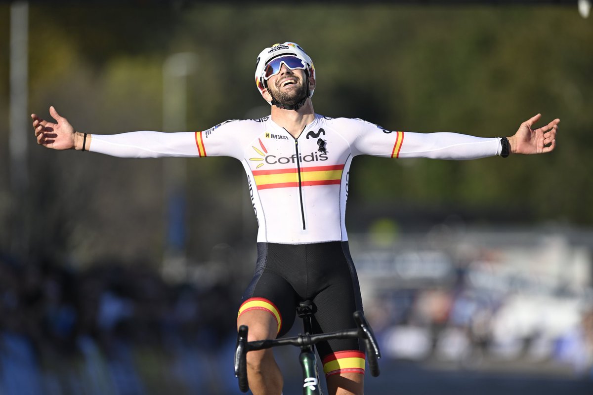 🥈SUBCAMPEÓN de EUROPA🇪🇺 va per vosatros valencians 🖤

Se que será la única sonrisa para muchos en estos días y eso es lo más importante.❤️‍🩹

📸@photonewsbelgium @ridleyracingteam 💚