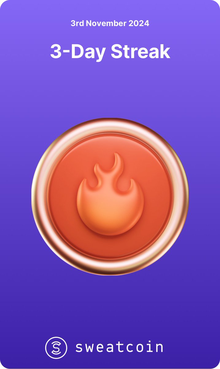 I just unlocked an achievement on Sweatcoin! Join me and start earning rewards with every step. Download the app now! swcapp.com/i/michaelp5908…