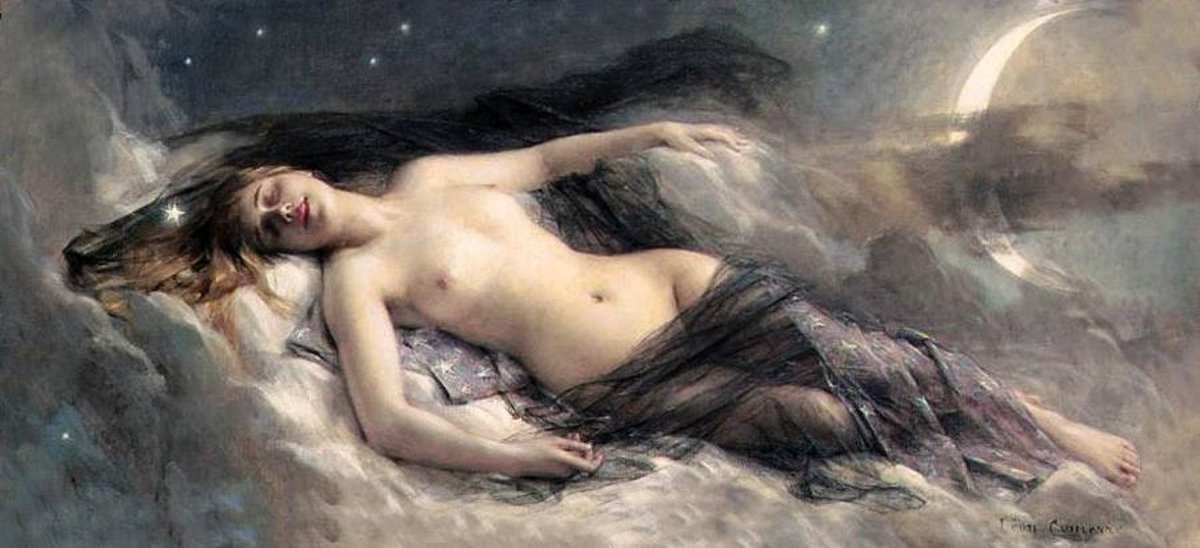 Luna by Léon-François Comerre (19th Century)