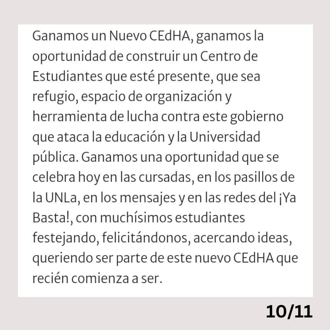 Ya Basta-Las Rojas UNLa tweet media