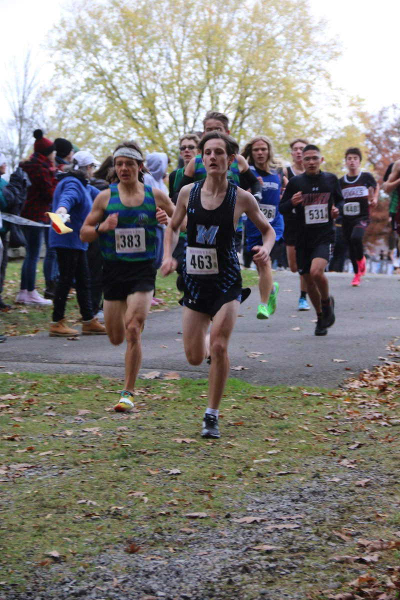 That's a wrap on the 2024 XC season! We wound down the season yesterday at the Sectional Championships at Letchworth. Several huge PRs to cap off a great season. Huge congrats to sophomore Claire Givens for her top 10 finish, earning her a sectional patch!