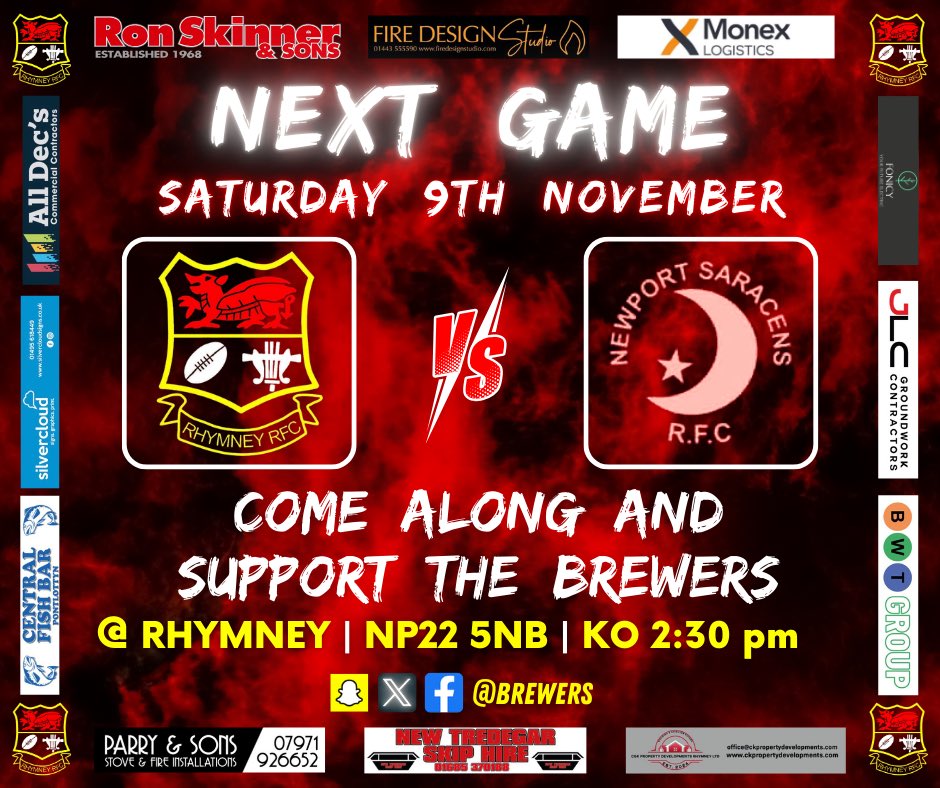 ⚫️🔴 Rhymney Rugby Club 🔴⚫️ tweet media