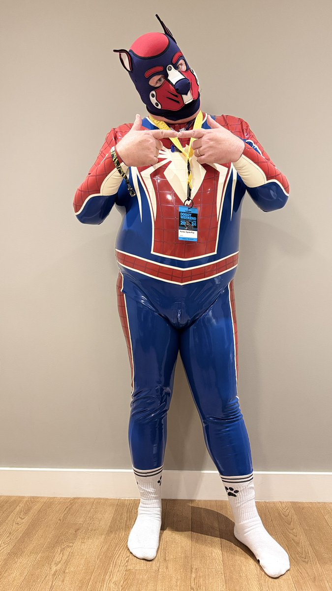 Parker Spider-Pup (@parkerspiderpup) on Twitter photo That’s me ready for the last night of <a href="/doggyweekend/">DoggyWeekendUK</a> and the Dead Dog Party.
Please say hello if you see me out later
👉👈 That’s me ready for the last night of <a href="/doggyweekend/">DoggyWeekendUK</a> and the Dead Dog Party.
Please say hello if you see me out later
👉👈