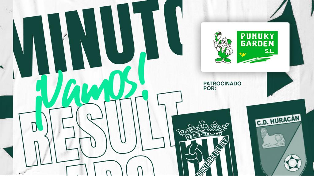 FINAL | JORNADA 09 ⚽️

0️⃣ C.D. Quintanar del Rey 
0️⃣ C.D. Huracán Balazote 

Desear al <a href="/HuracanBoficial/">C.D. Huracán de Balazote - Oficial</a> un buen viaje de vuelta y suerte en la temporada 💚💪

📢 Patracinado por Pumuky Garden 
#vamosquintanar #quintanarale #3Rfef
