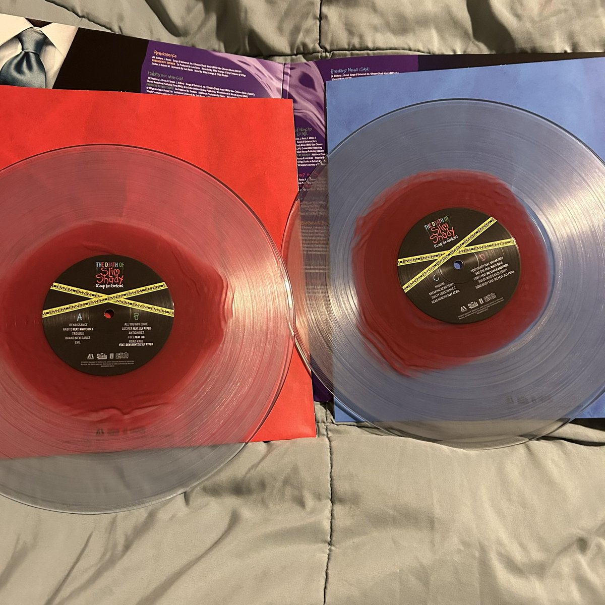 Eminem - The Death of Slim Shady (Coup de Grâce) Blood Stain Clear