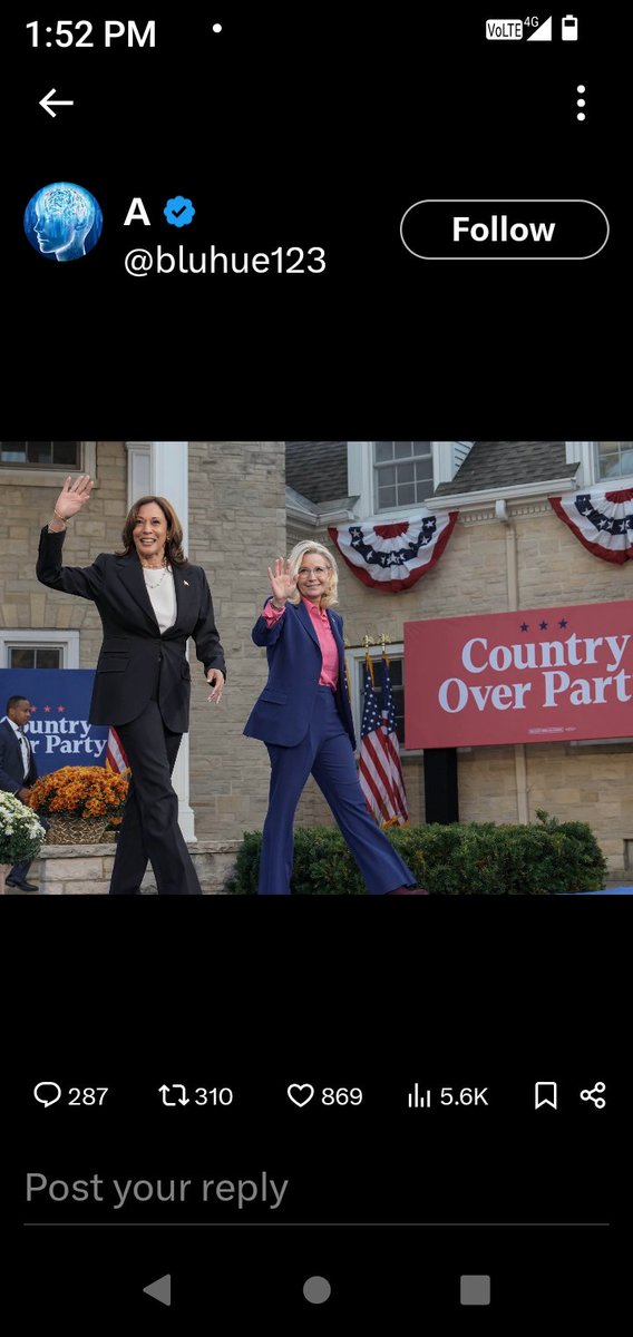 Paul6Elida's tweet photo. @ethanclynne @KamalaForVA WE 💙 THE YOUNG VOTING, ESPECIALLY BECAUSE  DICTATOR TRUMP TELLS WOMEN HE WILL TAKE CARE OF US WHETHER WE LIKE IT OR NOT!  GREAT PATRIOT LIZ CHENEY HOW HE WOULD PUT HER BEFORE A FIRING SQUAD, JUST LIKE A DICTATOR! U DON'T  AGREE HE WILL KILL THE OPPOSITION! https://t.co/jeoaZgt52a