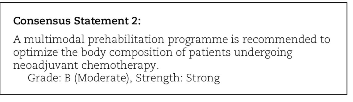 Association of Upper Gastrointestinal Surgery of Great Britain and Ireland (AUGIS)/perioperative quality initiative (POQI) consensus statement on prehabilitation in oesophagogastric surgery
➡️ doi.org/10.1093/bjs/zn…

Prehabilitation is an emerging field in surgical oncology
A