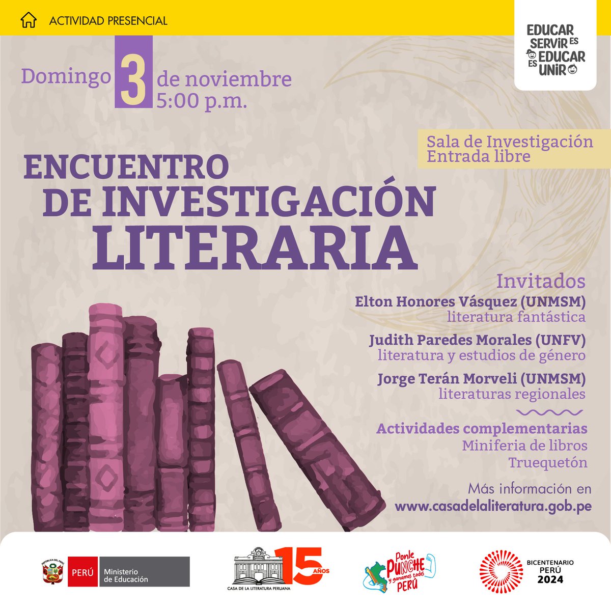 JudithParedesM's tweet photo. Hoy estaré hablando sobre la genealogía de los estudios de género y perspectiva feminista en la crítica literaria peruana.
Están invitadxs. 💕 https://t.co/ygGvRQj1HK