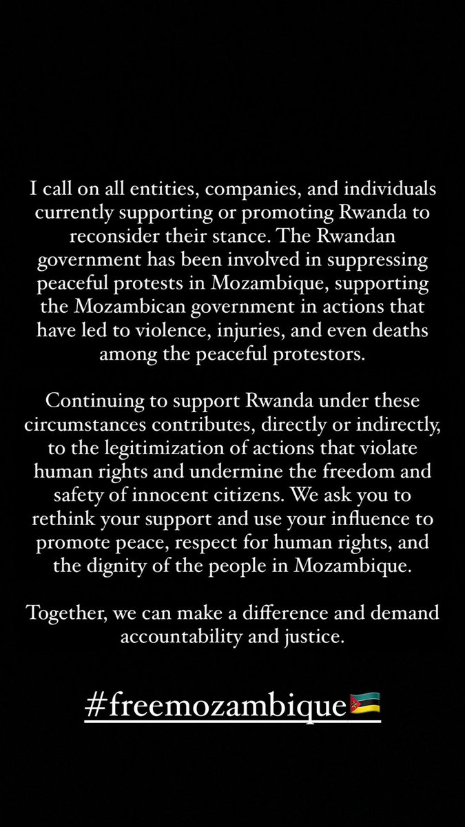 #JusticeForMozambique
 #StopViolence
#HumanRights
#AccountabilityNow #EthicalInvestments
#PeaceAndJustice
#SolidariedadeComMoçambique
#NoToRepression