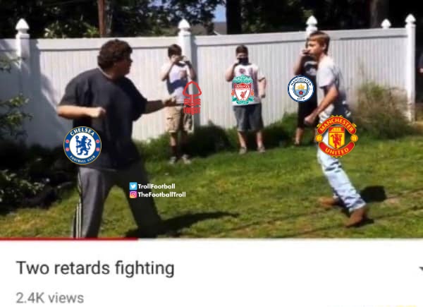 TrollFootball's tweet photo. Manchester United vs Chelsea highlights https://t.co/jr5CvkbLhp