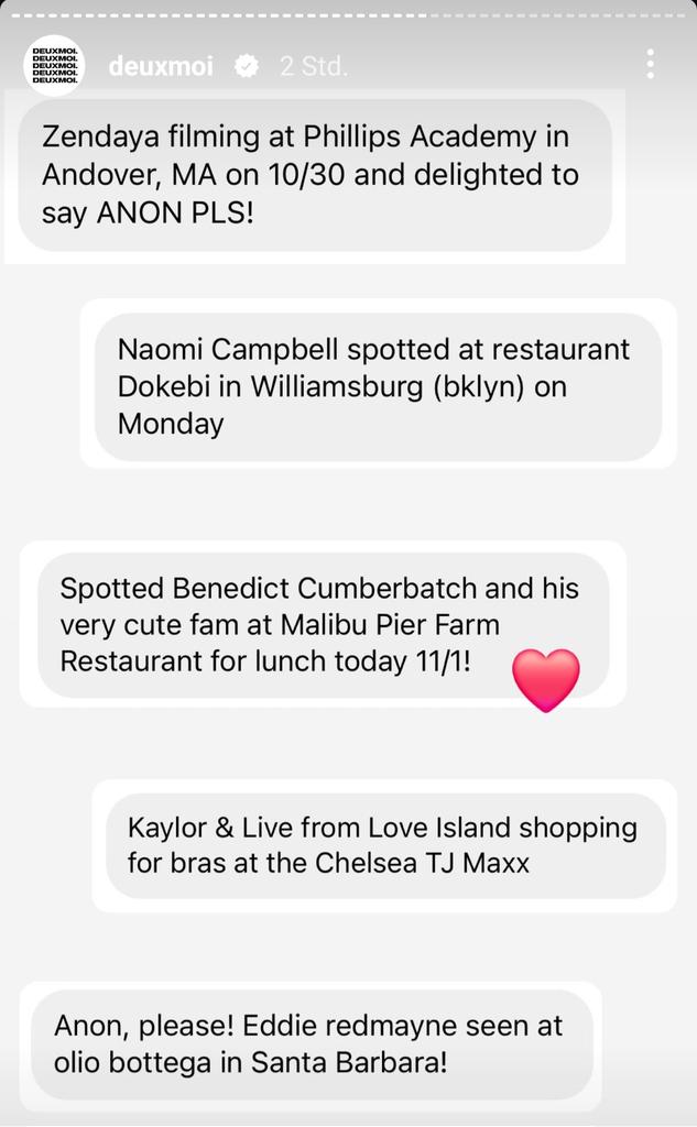 New Benedict sighting in Malibu 11/1
