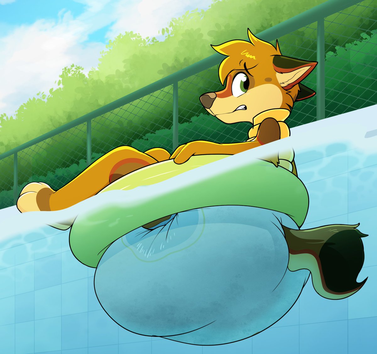 Erm, wrong diaper 😳

How’s Levi getting out of this one? 

🎨: <a href="/BaltNWolf/">Balt, Il topolino puzzolente</a>