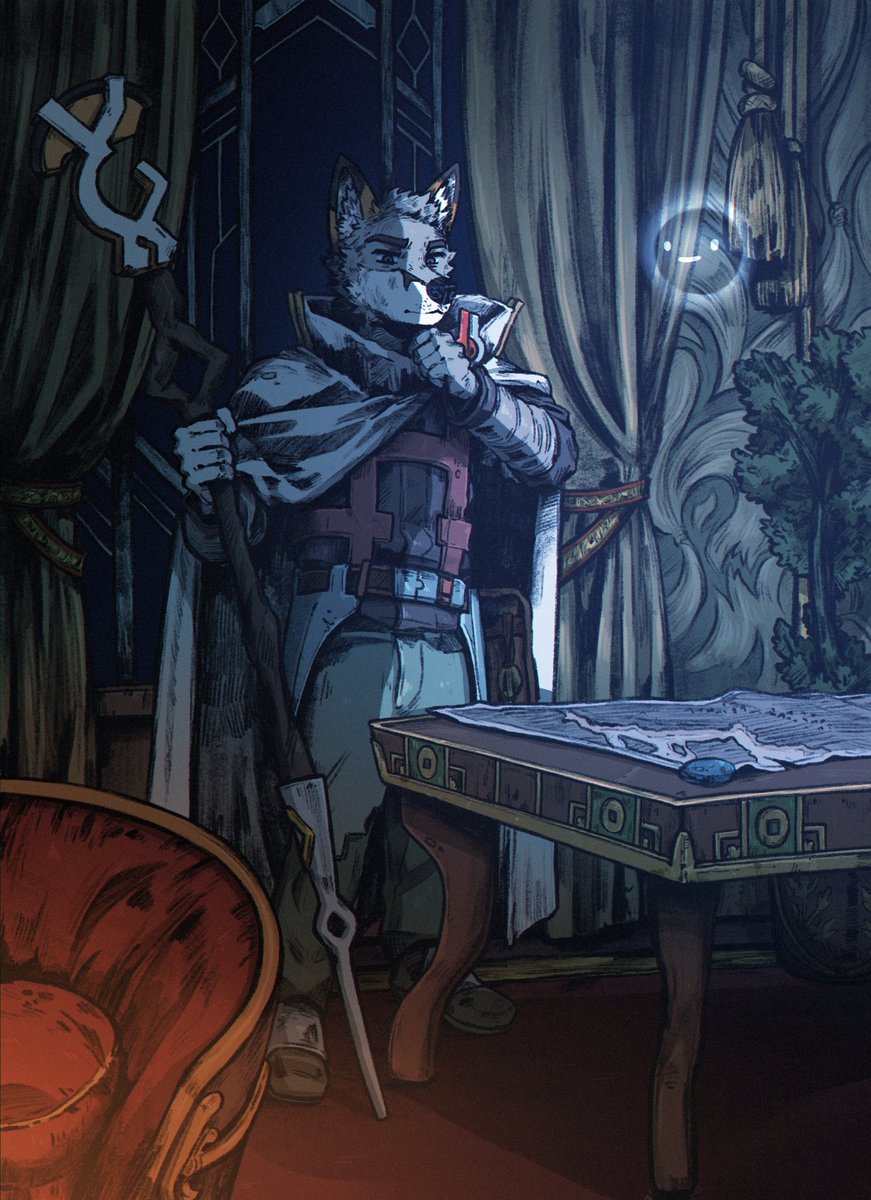 By floating lamplight