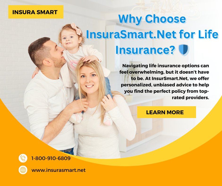 Insurasmartnet's tweet image. 📷 Protect your loved ones 📷 Receive expert, no-hassle guidance 📷 Save time and money  As a veteran-owned company, we’re committed to serving families across the USA. Let us help you secure your family's future today!  📷 Contact us now for a free consultation.