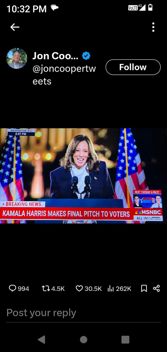 Paul6Elida's tweet photo. @bluhue123 GOD WILLING OUR GREAT MAGNIFICENT GORGEOUS BRILLIANT VP KAMALA HARRIS WILL BE OUR NEXT POTUS &amp; COMMANDER IN CHIEF! https://t.co/zRhHbOxRWd