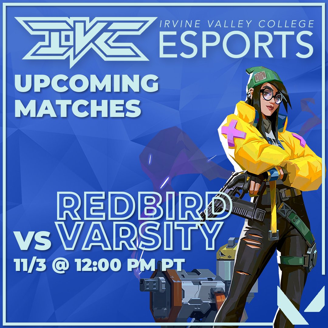 IVC Blue is en route to the second round of the Winners Bracket in the CVAL Outlaw Playoffs A against Redbird Varsity!

🆚<a href="/Redbird_Esports/">Redbird Esports</a>
⏰11/3 @ 12:00 PM PT