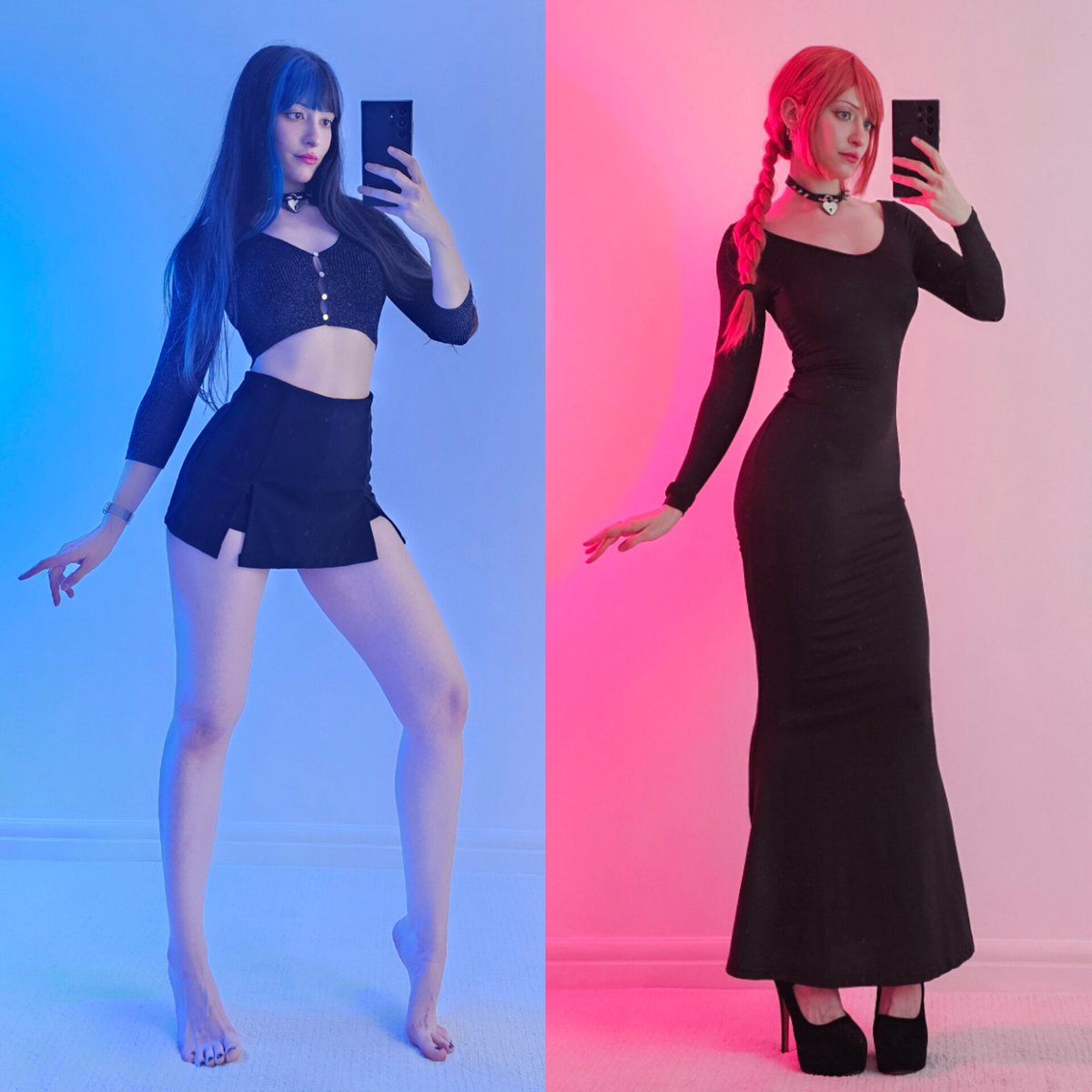 before &amp; after makima cosplay transformation https://t.co/G5mYGi1QHI