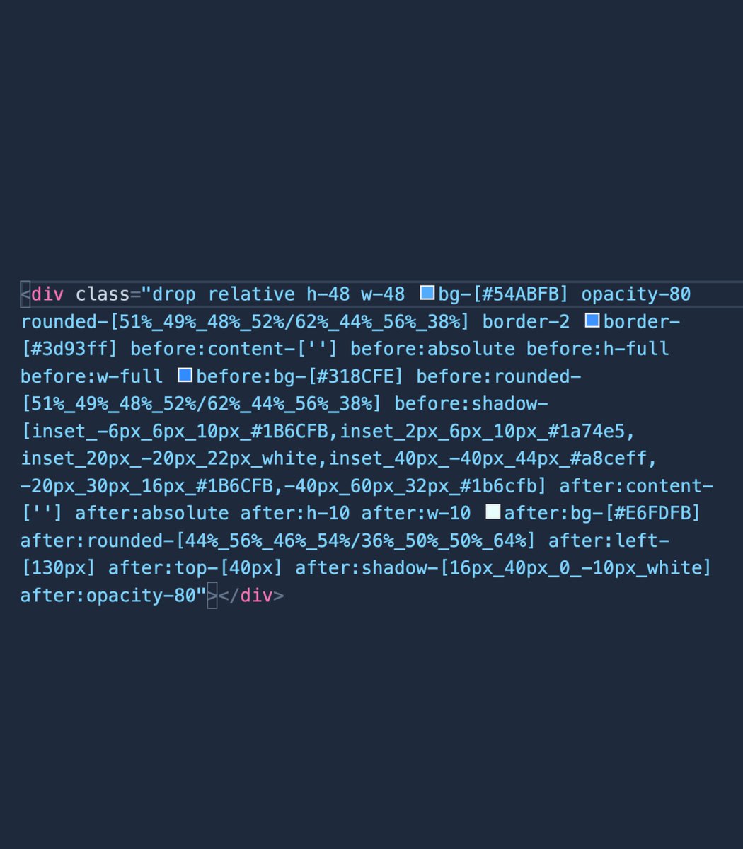 Prathkum's tweet image. Tailwind CSS is fun.