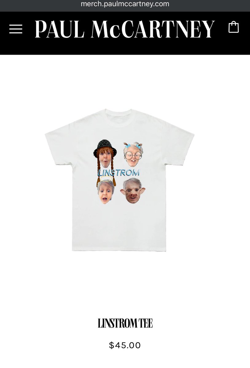 friendly reminder this is still available for purchase at Paul’s store