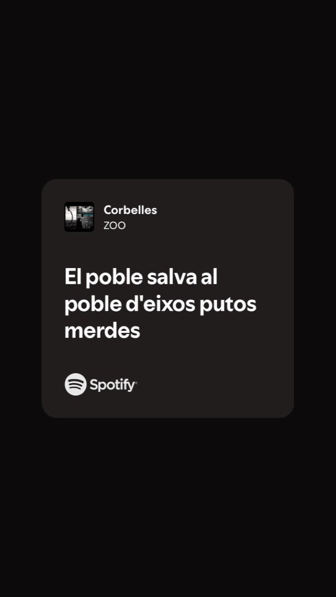 Lletres de Zoo Posse (@elszooposse) on Twitter photo 