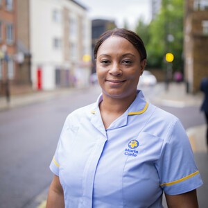 "We treat our patients with dignity and respect from the first moment, right to the end." 💛

Healthcare Assistant, Dawn provides hospice care at home. Read why she's so proud to do this work, &amp; the difference it makes for people at the end of life 👉 bit.ly/3NQryGj