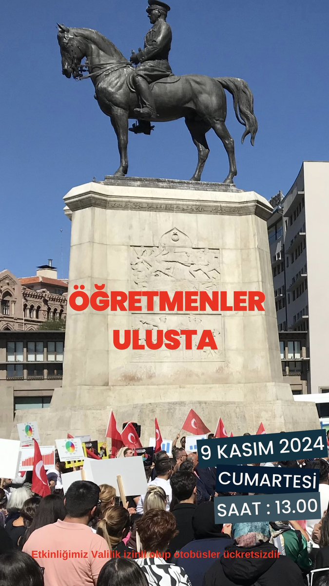 incitraders's tweet photo. Öğretmenler Ulusta…

9 Kasım 2024 Cumartesi Saat:13.00

#MEBÖğretmenlerUlusta https://t.co/0lrBSbdylt