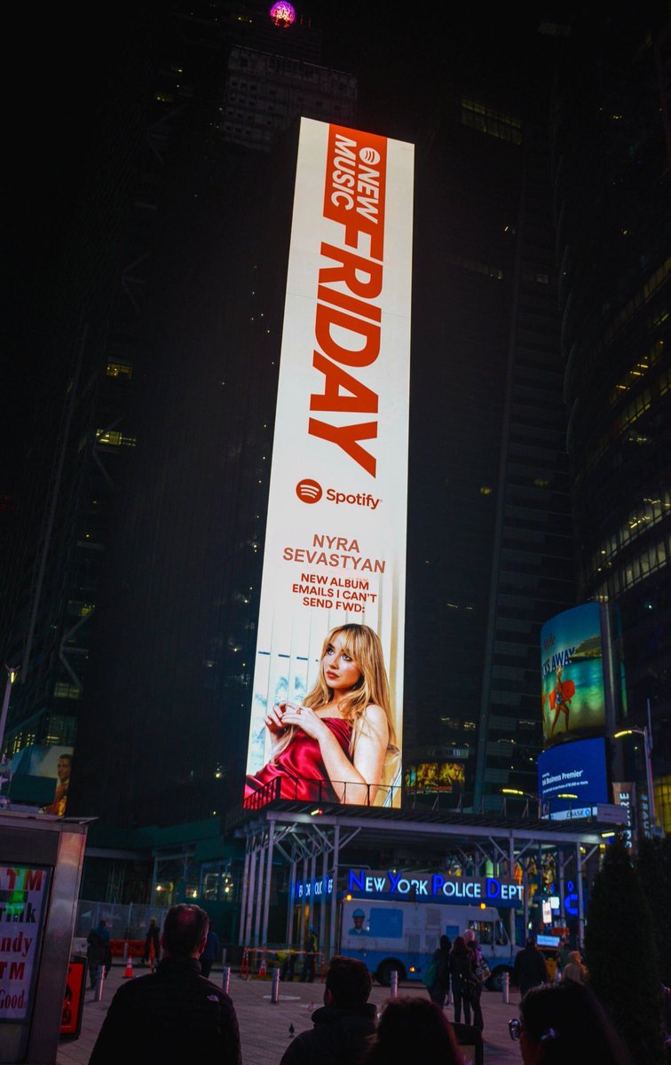 🎧🎶 © #iSpotifyRP
(+) 𝗡𝘆𝗿𝗮 𝗦𝗲𝘃𝗮𝘀𝘁𝘆𝗮𝗻 (<a href="/luxenscripts/">moved to @luxenote 💌</a>)
𝗧𝗶𝗺𝗲𝘀 𝗦𝗾𝘂𝗮𝗿𝗲  › #EICSfwdRP 

The #TimesSquareRP was painted red with Nyra Sevastyan's deluxe  album "𝗘𝗺𝗮𝗶𝗹𝘀 𝗜 𝗖𝗮𝗻'𝘁 𝗦𝗲𝗻𝗱:𝗳𝘄𝗱" that is out now. © 𝟮𝟬𝟮𝟰, #IslandRecordsRP