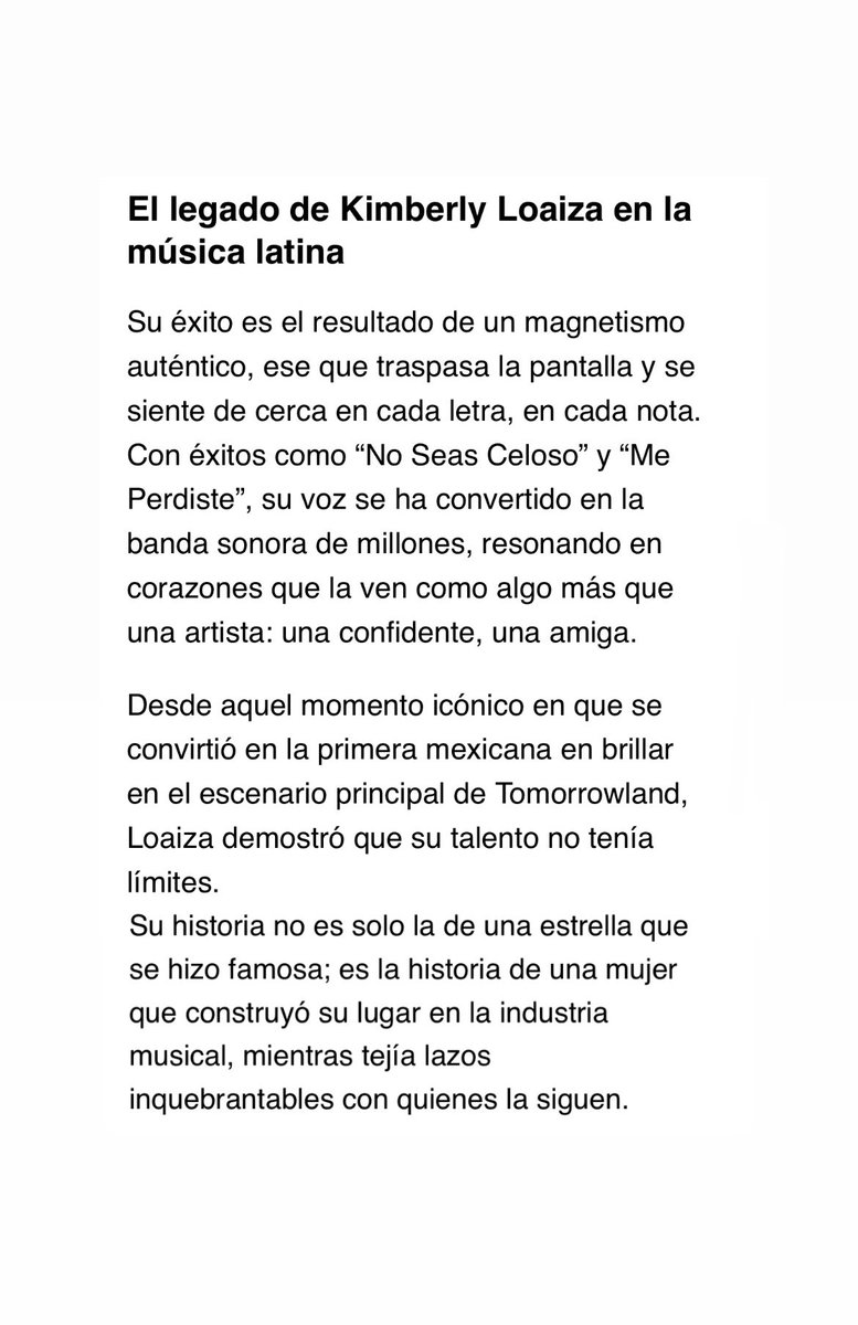 KimLoaizaWeb's tweet photo. “El legado de Kimberly Loaiza en la música latina” — Noticias RCN

https://t.co/nmLKicVBwk https://t.co/wnrSkHTqZ7