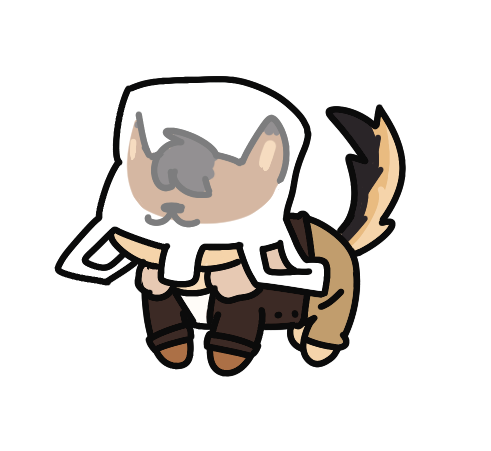 JitterPaws's tweet image. first batch of neko atsume commissions :)