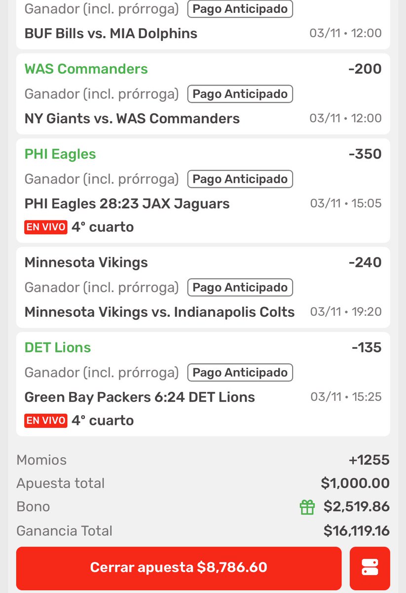 picks_koalateam's tweet photo. $2000 entre los RT SI SE GANAN LOS PARLEYS , 1 parley free , 1 parley en el PREMIUM 🤓🤯🤯🐨🐨🐨🐨🐨

$40,000 en juego con #SKOL 

VAMOOOOOS PTM https://t.co/Cb3vjo27iA