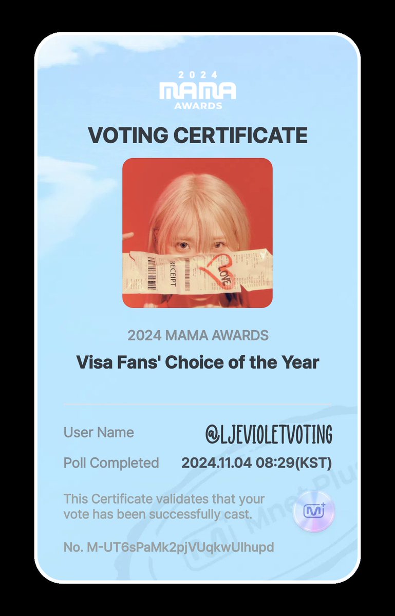 LJEvioletvoting's tweet photo. Day 4  |  #2024MAMAVOTE #iu https://t.co/nupwMW7TLa