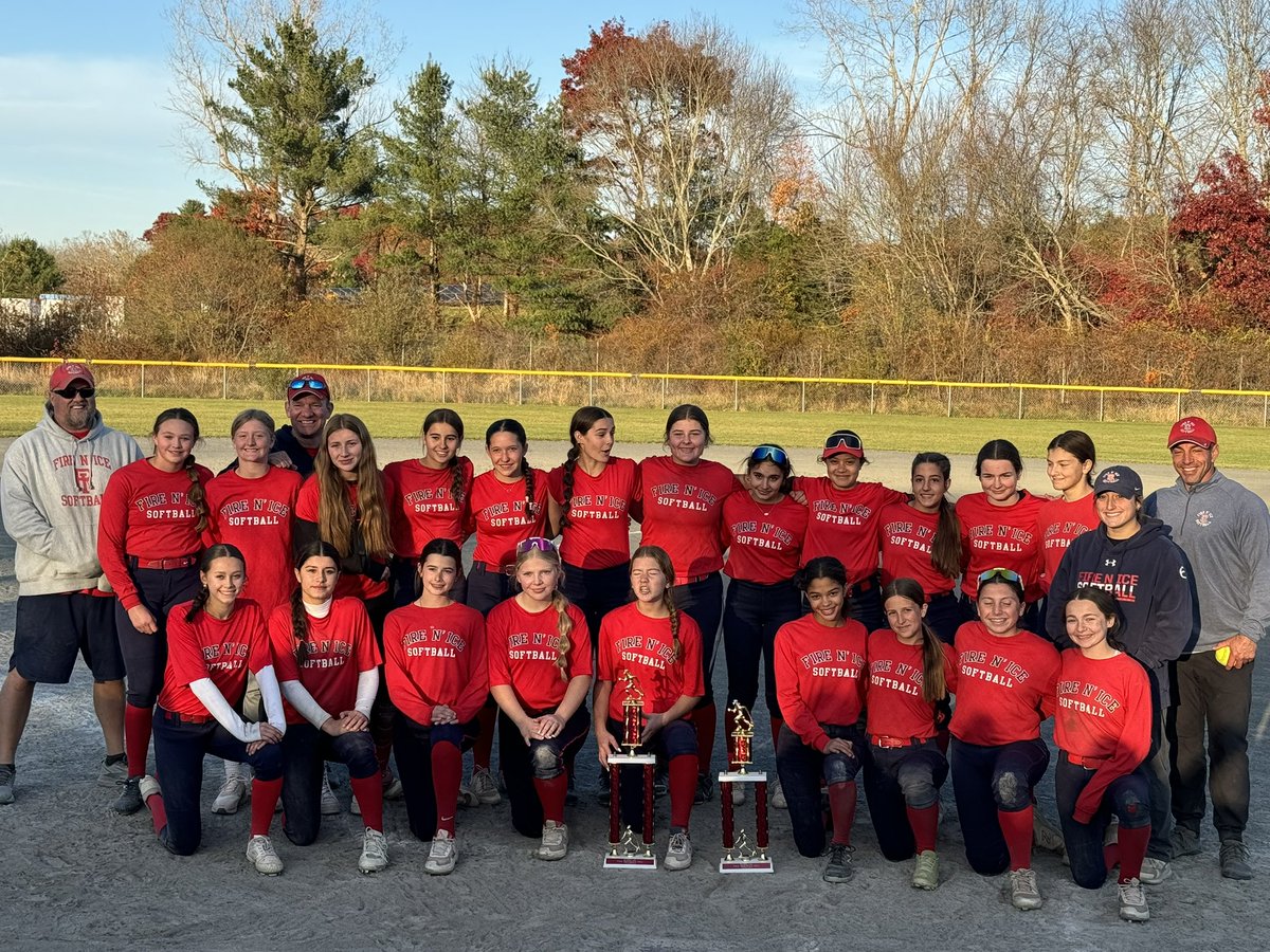 Michael DeCotis (@skeetnutz17) on Twitter photo Great ending to our Fall season for Fire N’ Ice Red 14U. Second place finish at the Fall Freeze Out in Rehoboth. 4-1 on the weekend and no shame in losing to our 14U Blue team - they are worthy opponents.
<a href="/fire_ri/">RI Fire N’ Ice Softball</a> <a href="/CoachFons_Brown/">Rich Fonseca</a>
<a href="/jbaris3/">Joe Baris</a> Great ending to our Fall season for Fire N’ Ice Red 14U. Second place finish at the Fall Freeze Out in Rehoboth. 4-1 on the weekend and no shame in losing to our 14U Blue team - they are worthy opponents.
<a href="/fire_ri/">RI Fire N’ Ice Softball</a> <a href="/CoachFons_Brown/">Rich Fonseca</a>
<a href="/jbaris3/">Joe Baris</a>