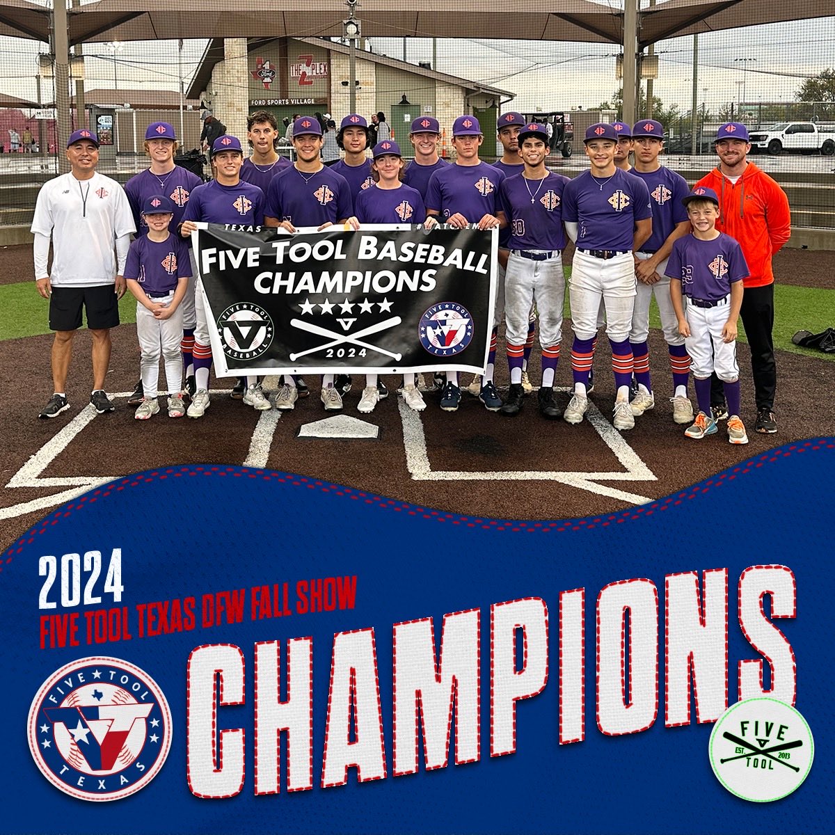 🏆CHAMPIONS🏆

Congrats to @ImpactBsblClubLorber on winning the 17U Championship of the <a href="/FiveTool/">Five Tool Baseball</a> Texas DFW Fall Show!

#WatchEm