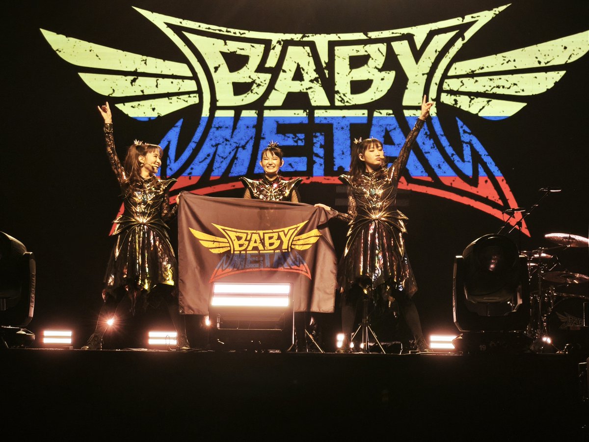 babymetaltube's tweet photo. This was one of the photos from the performance in Bogota, Colombia that I forgot to upload.
#Babymetal #Colombia #BABYMETALWORLDTOUR2024 https://t.co/ilDvnCNCE8
