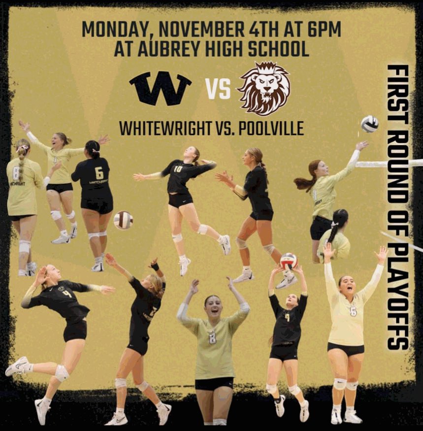 Come out tomorrow night at Aubrey High School and support the Lady Tigers quest to a State Championship. Game time starts at 6pm.