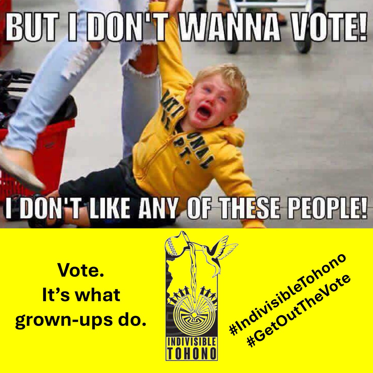 #IndivisibleTohono #GetOutTheVote