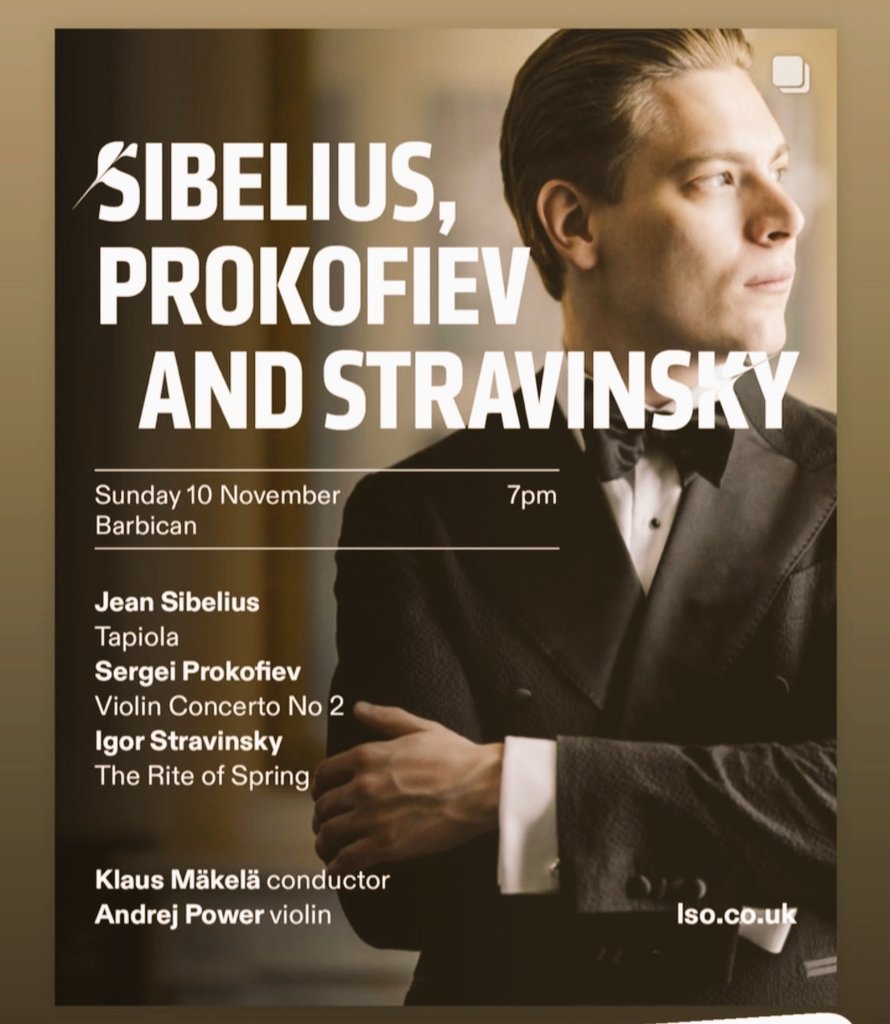 maxinekwokvln's tweet photo. One week to go! @londonsymphony @klausmakela and LSO leader  #AndrejPower https://t.co/Y8wcPishAe https://t.co/IbgCZKtJ8y