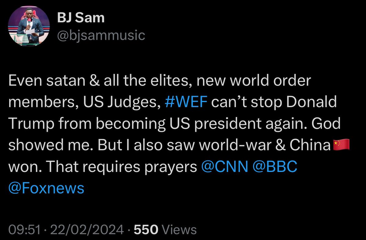 BJ Sam tweet media