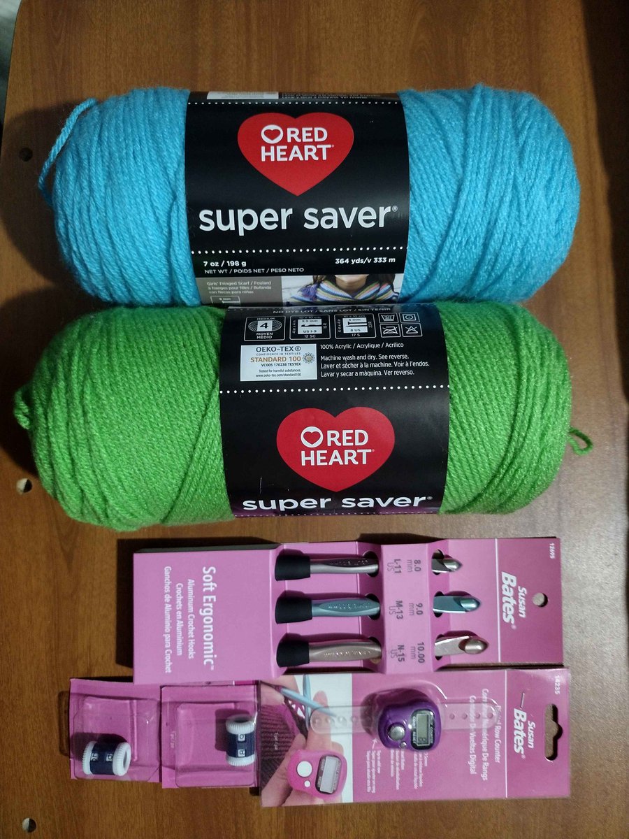 MamaN33k's tweet photo. So the order that I mentioned, they paid me for it, so I was able to get some more crochet stuff. Here it is ^.^. Hope you have a wonderful day, night, whatever.
#gofundme #chronicillness #chronicpain #gastroparesis #littlevictories #crochet https://t.co/GBkhb0mGIW