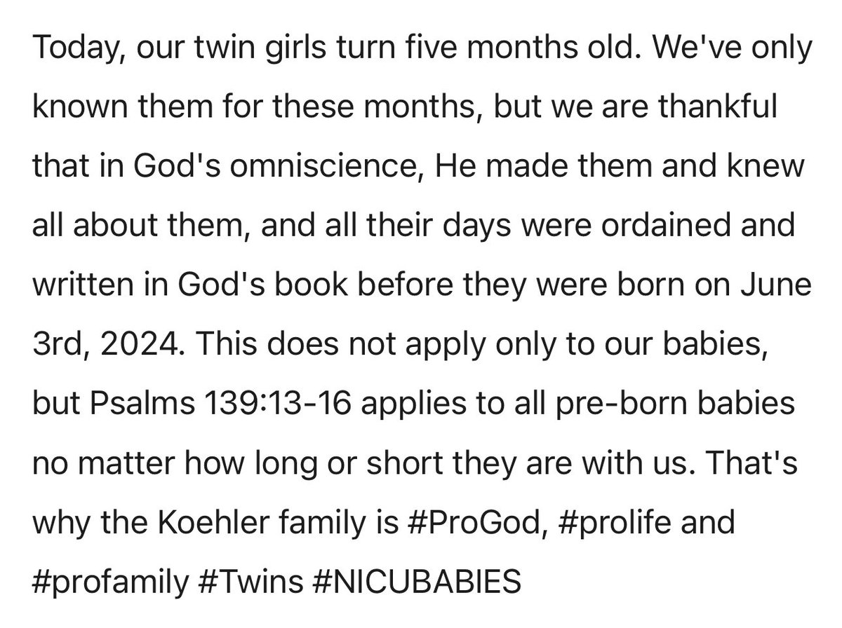 jshkoehler's tweet image. #ProGod #Prolife #Profamily #Twins #NICUBABIES #Savethebabies