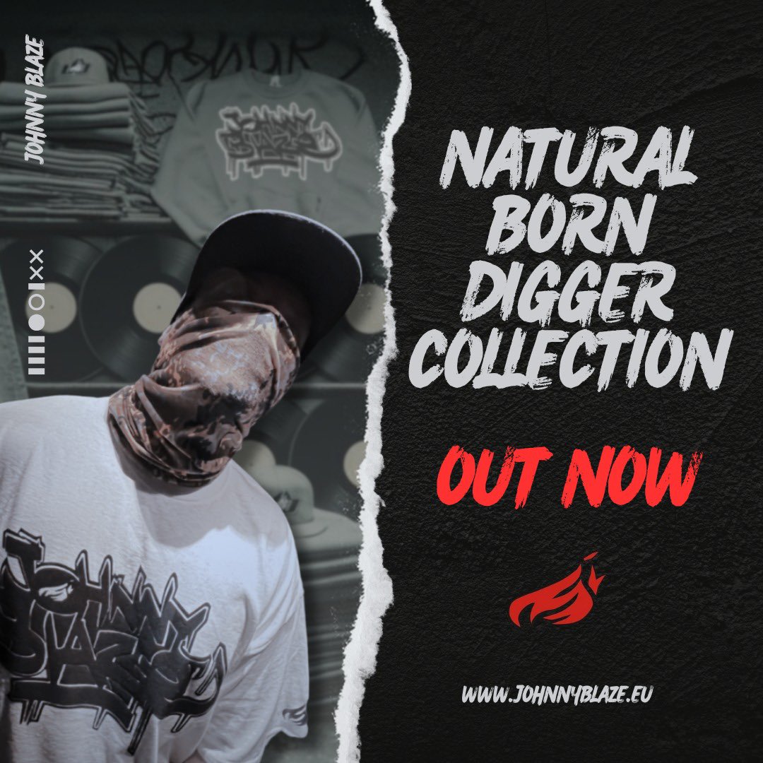 BlazeStreetwear's tweet photo. 🔥Natural Born Digger Collection - Out Now

#JohnnyBlaze #NewCollection #NaturalBornDigger #Cheloo #OutNow https://t.co/jRqgEjiwtw