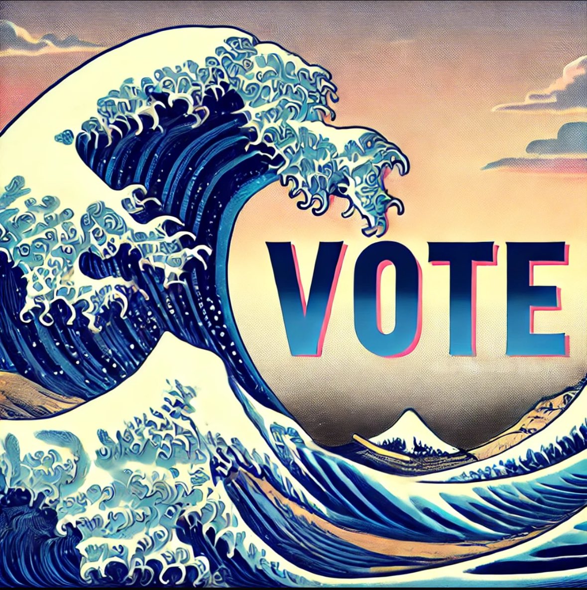 All gas, no brakes! VOTE BLUE! 💙 #VoteBlue #Vote