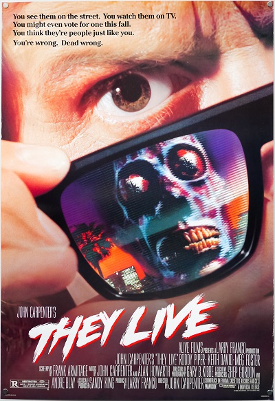 OldSchool80s's tweet photo. Nov 4, 1988: They Live was released in theaters. #80s https://t.co/IlZuNkBmkj