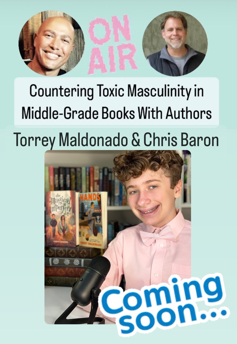 E Train Talks Books (@etrainsworld) on Twitter photo I had the honor of recording a very special E Train Talks episode today as I spoke with award-winning authors <a href="/TorreyMaldonado/">Torrey Maldonado</a> & <a href="/baronchrisbaron/">Chris "Pre-order SPARK" Baron</a> about so many important issues related to toxic masculinity in #MGlit and how to combat societal norms. I’m so grateful for Chris and I had the honor of recording a very special E Train Talks episode today as I spoke with award-winning authors <a href="/TorreyMaldonado/">Torrey Maldonado</a> & <a href="/baronchrisbaron/">Chris "Pre-order SPARK" Baron</a> about so many important issues related to toxic masculinity in #MGlit and how to combat societal norms. I’m so grateful for Chris and