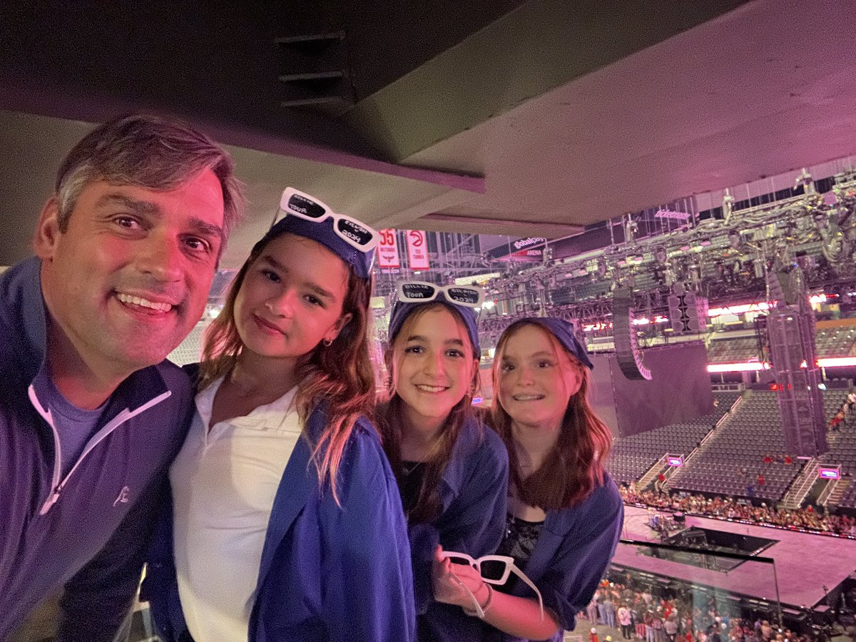 I offered to dress up - was told no. I also offered to sing along - was again told no. 

I’m trying to be cool but it’s not really working. So tonight I’ll just assume the role of Uber driver and merch buyer for the Billie Eilish concert #hitmehardandsofttour #girldad