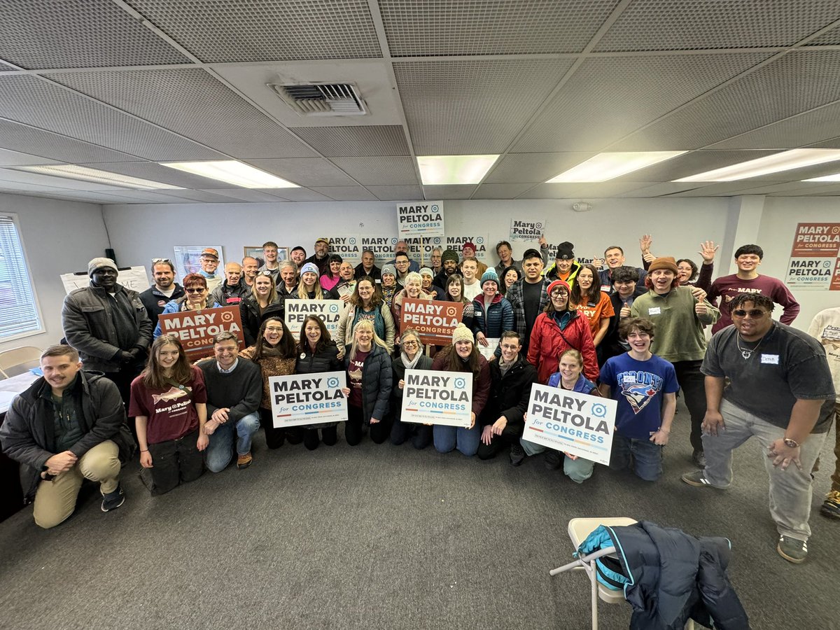 Team Mary is SHOWING OUT today for canvassing in Anchorage! We’re ready to turn out the vote for fish, family, and freedom!